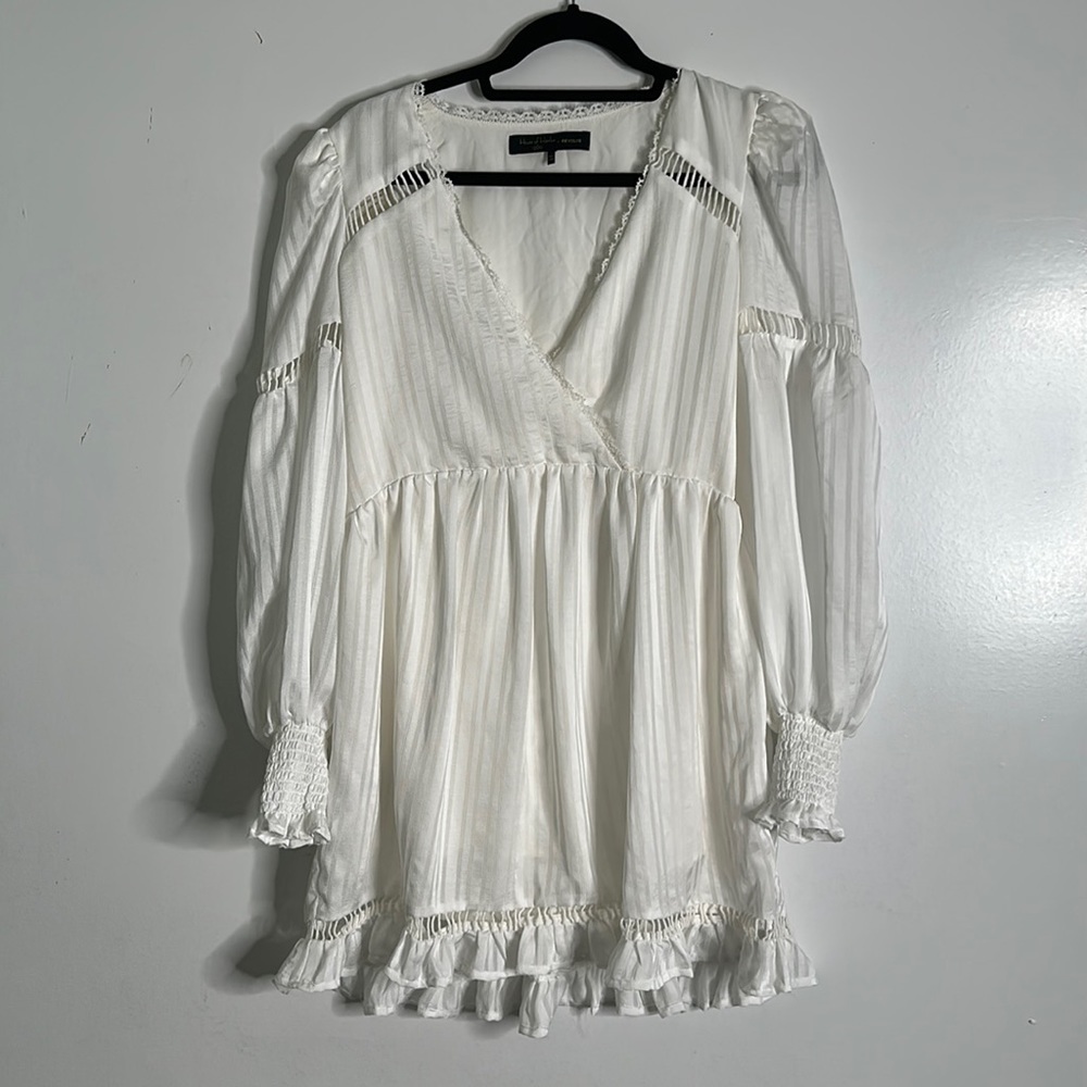 House of Harlow x Revolve v neck while mini dress size small - Picture 6 of 16